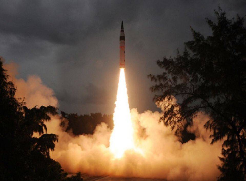 Индия провела финальное испытание ракеты «Агни-5» для сдерживания Китая
