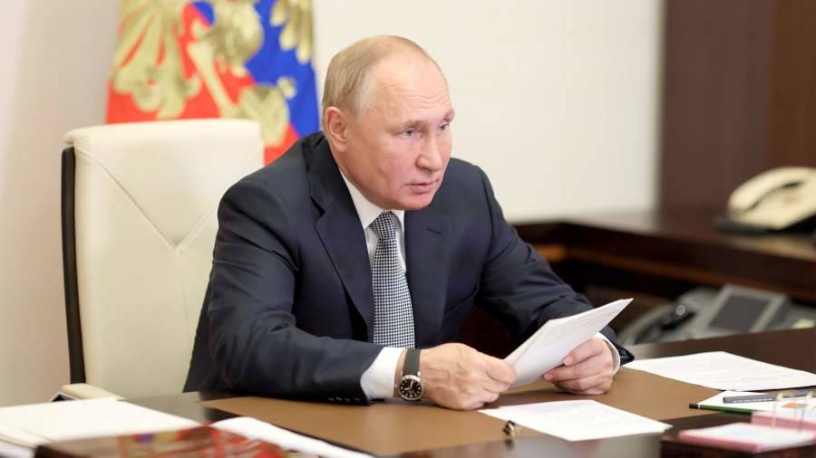 Путин обсудил с Совбезом вопросы климата