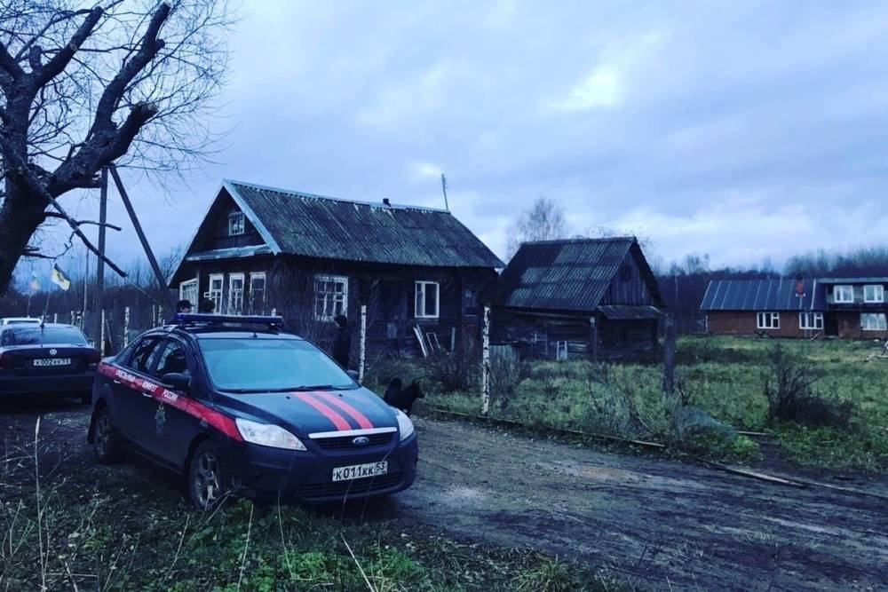 Девушка в старорусской деревне зарезала престарелого собутыльника и попросила знакомого сжечь тело