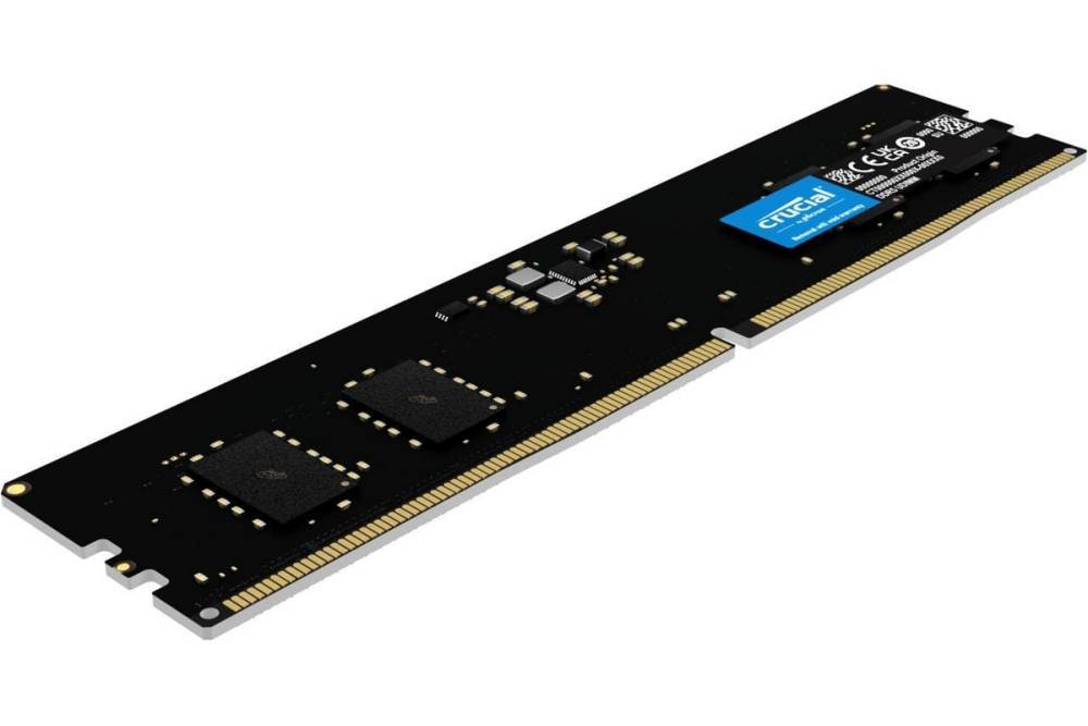 Micron анонсировала модули памяти Crucial DDR5-4800 — они доступны по одному и в наборах объемом до 64 ГБ