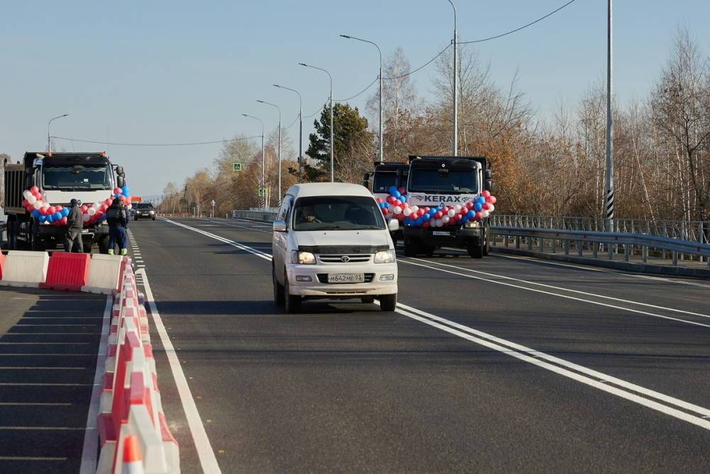 В Кабанском районе Бурятии отремонтировали 26 км автотрассы «Байкал»