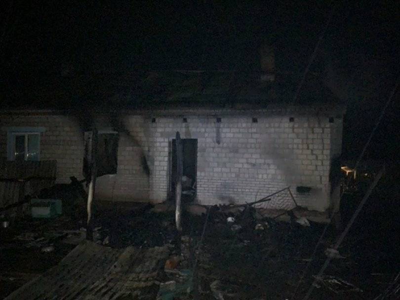 В Башкирии в сгоревшем доме обнаружили труп пожилого мужчины