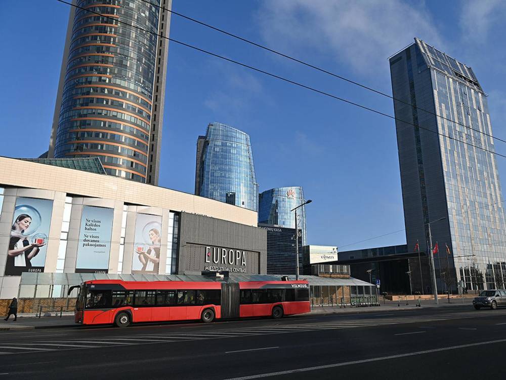 Суд сорвал забастовку работников общественного транспорта в Вильнюсе