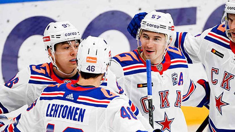 СКА одолел московское «Динамо» и выиграл пятый матч кряду в КХЛ