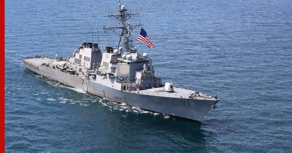 Ракетный эсминец ВМС США направился в Черное море