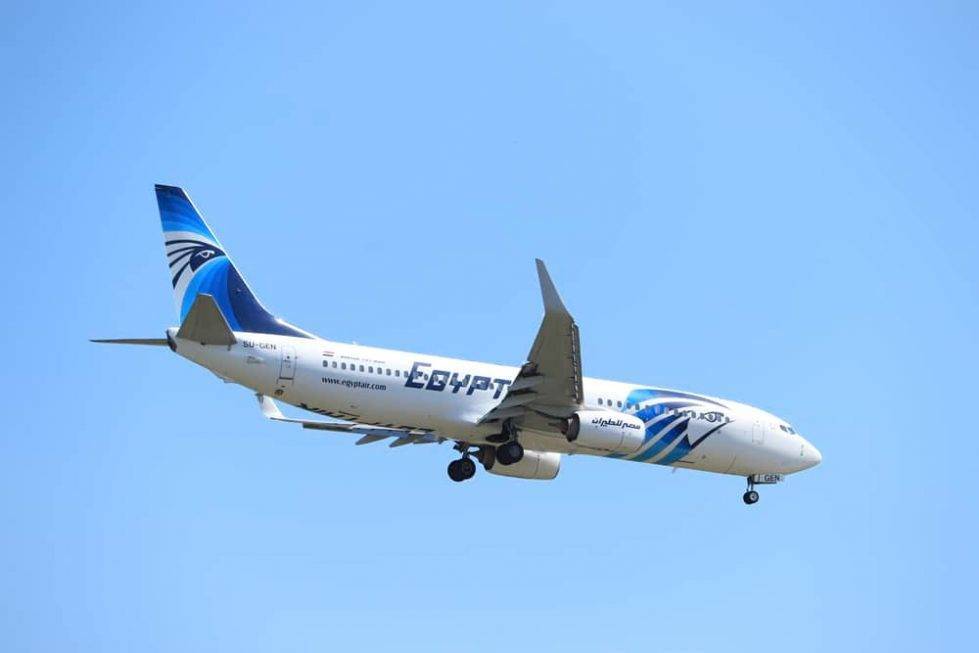 Самолет Egyptair впервые приземлился в аэропорту Бен-Гурион и мира