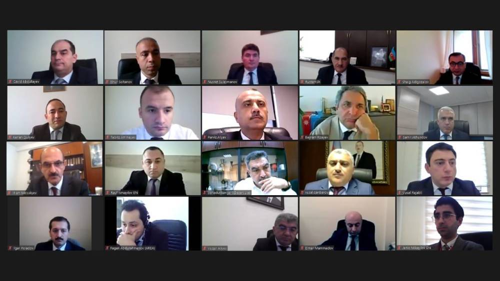 Состоялось заседание Рабочей группы по вопросам энергоснабжения на освобожденных землях Азербайджана