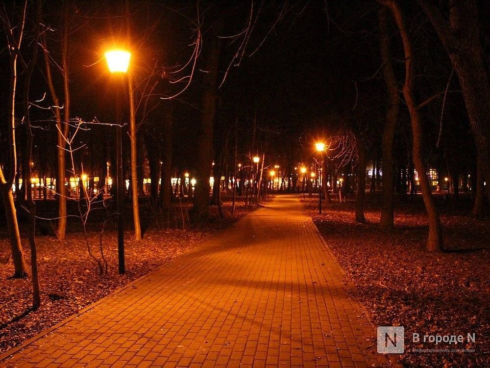 Нижегородцы жалуются на темноту в парке Кулибина