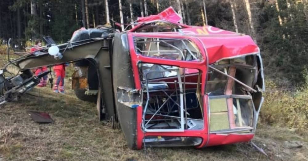 В Чехии сорвалась кабина канатной дороги: есть погибший