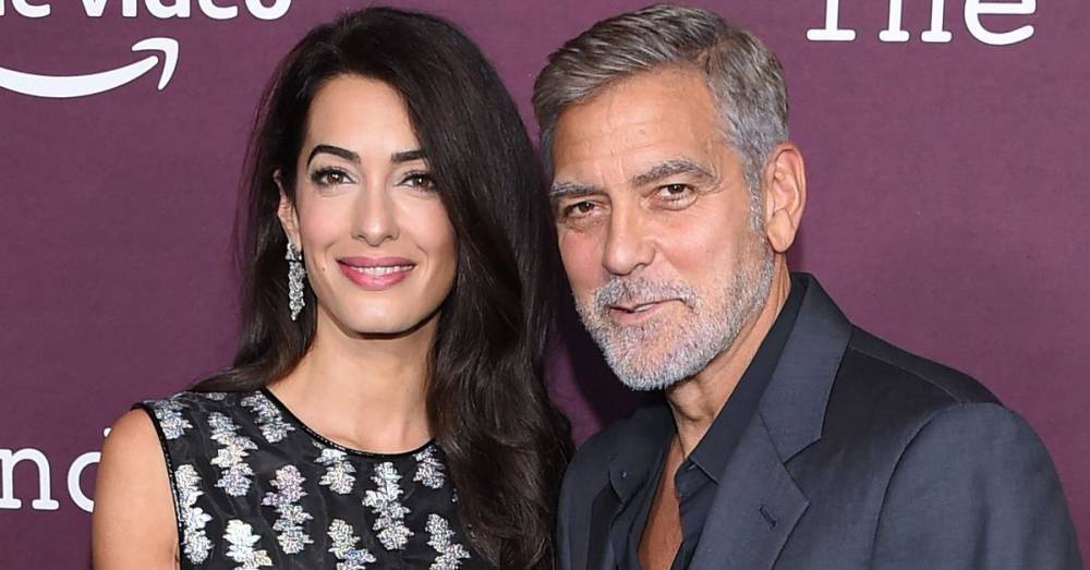 Седовласый Клуни с красавицей-женой после долгого перерыва вышел в свет