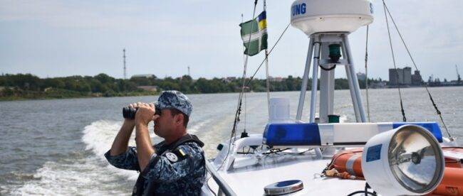 В Одесской области иностранное судно нарушило границу Украины