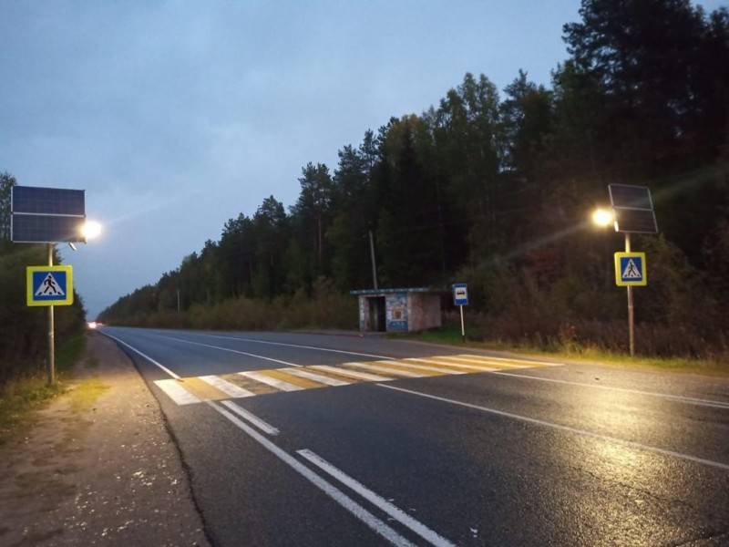 Решаем вместе: на Нювчимском шоссе под Сыктывкаром восстановили освещение