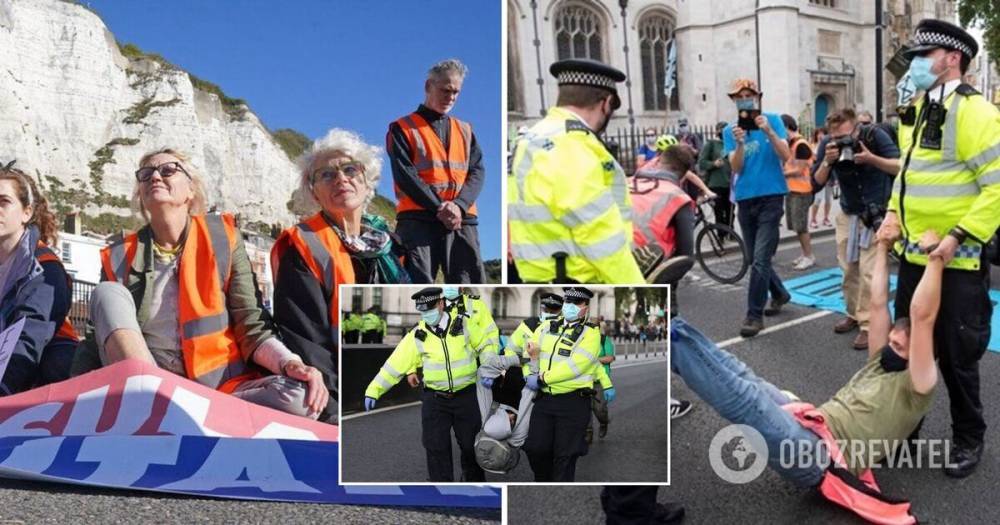 В Британии ужесточат штрафы за блокировку дорог для климатических активистов