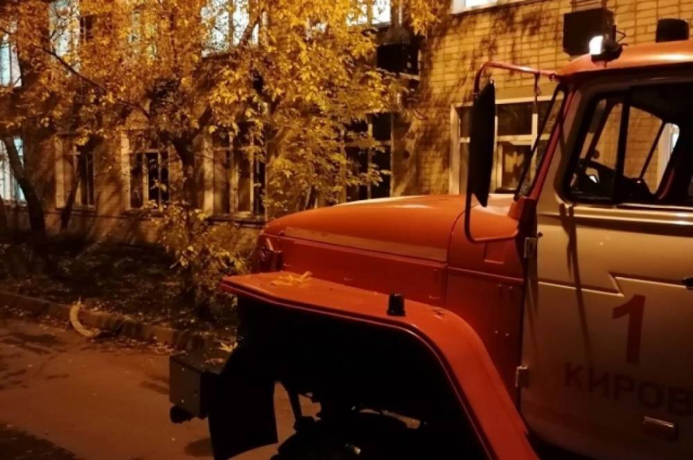 Два человека погибли в результате пожара в инфекционной больнице в Кирове