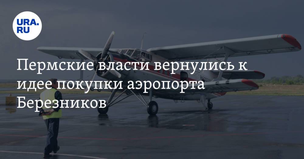 Пермские власти вернулись к идее покупки аэропорта Березников