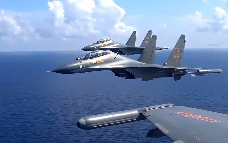 Китай направил 133 боевых самолетов в опознавательную зону ПВО Тайваня за последние 4 дня