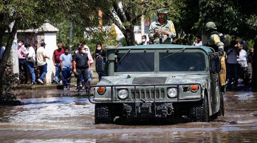 Из-за наводнений в Мексике повреждено около 3,5 тыс. домов