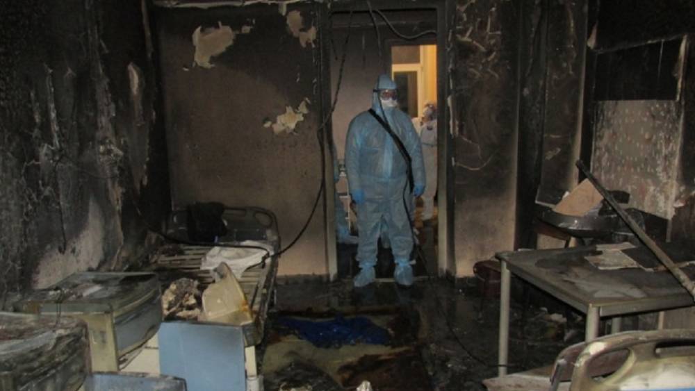 СКР расследует пожар в ковидном отделении кировской больницы
