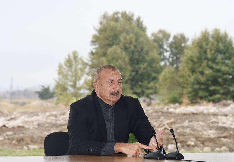 Президент Ильхам Алиев: Наше "Большое возвращение" началось с Джебраила