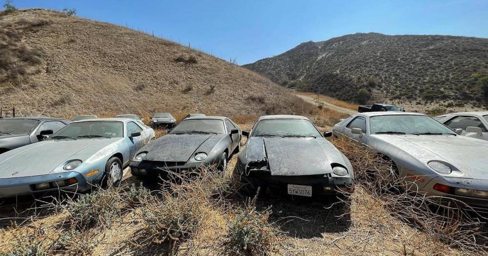 Обнаружено кладбище заброшенных коллекционных Porsche (фото)