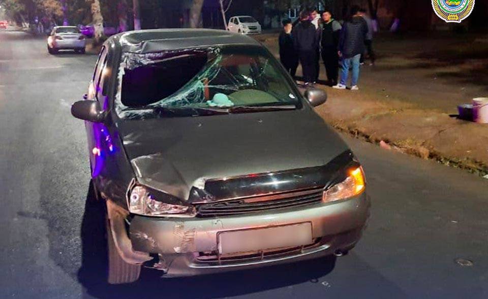 В Ташкенте водитель сбил насмерть велосипедиста. Погибший неожиданно решил повернуть налево