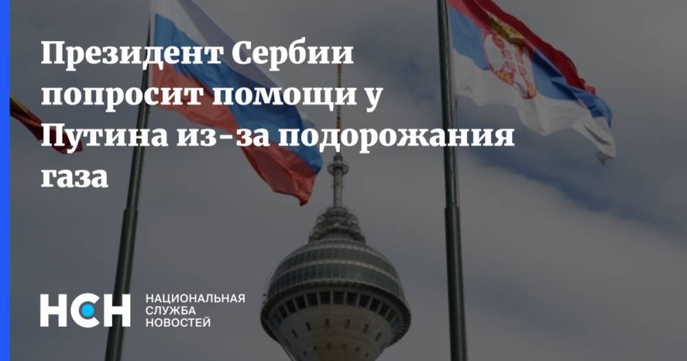 Президент Сербии попросит помощи у Путина из-за подорожания газа