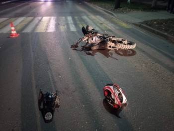 Несовершеннолетний мотоциклист разбился в Вологодской области