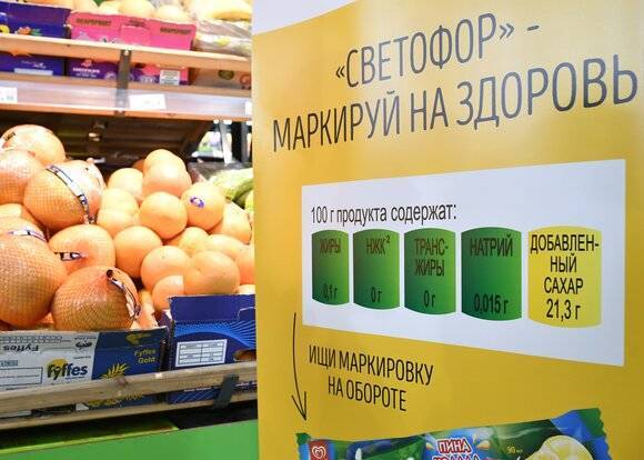 Диетолог объяснила, как маркировка еды «Светофором» скажется на смертности россиян