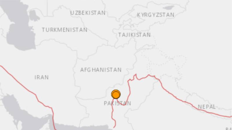 В Пакистане произошло землетрясение