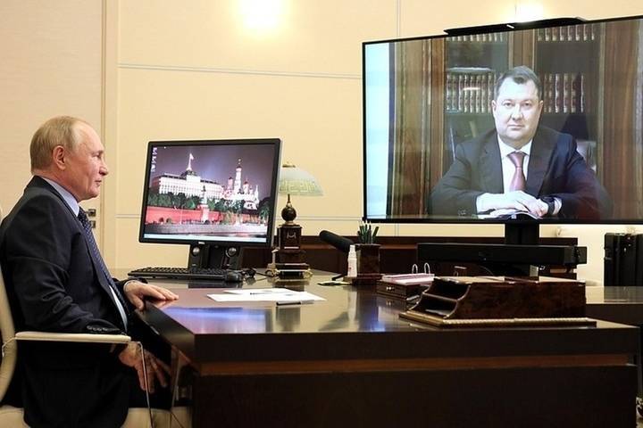 Максим Егоров поздравил президента России Владимира Путина с днём рождения