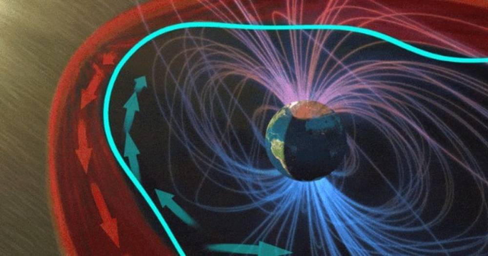 Ученые обнаружили на краю магнитосферы Земли стоячие волны (видео)