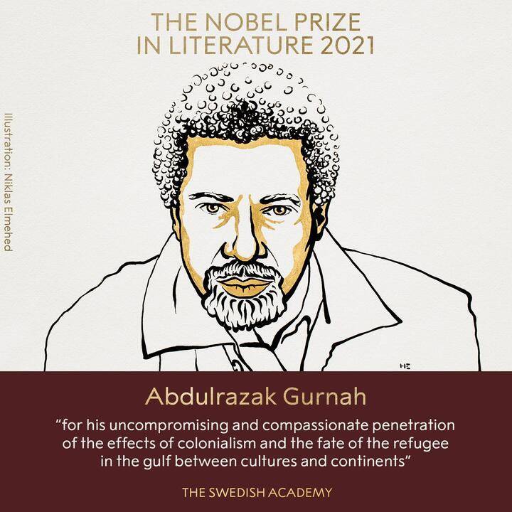 Нобелевскую премию по литературе получил беженец из Танзании Абдулразак Гурна