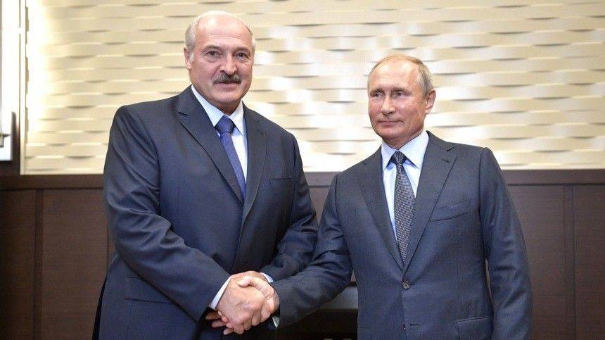 Александр Лукашенко поздравил Владимира Путина с днем рождения