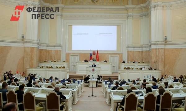 В Петербурге на рассмотрение парламента внесут законопроект о бюджете города