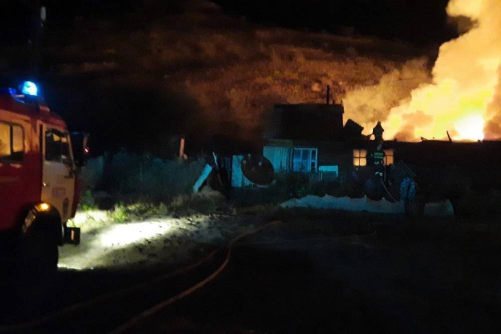 В районах Бурятии за минувшие сутки произошло три пожара на подворьях