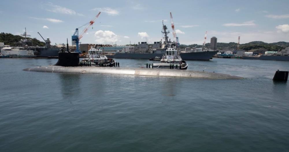 Подводная лодка США столкнулась в Южно-Китайском море с неизвестным объектом (фото)