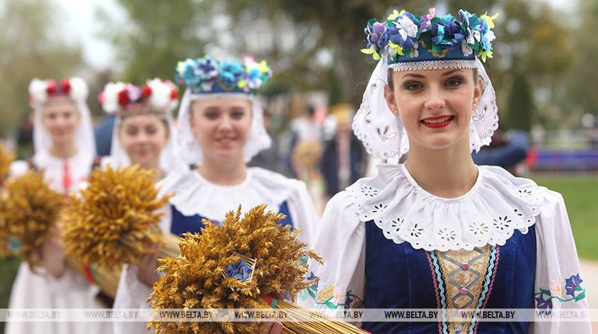 В Бобруйском районе празднуют "Дажынкі"