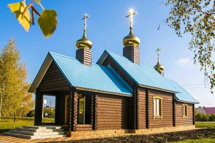 Новый храм освятили в одном из сёл Рассказовского района