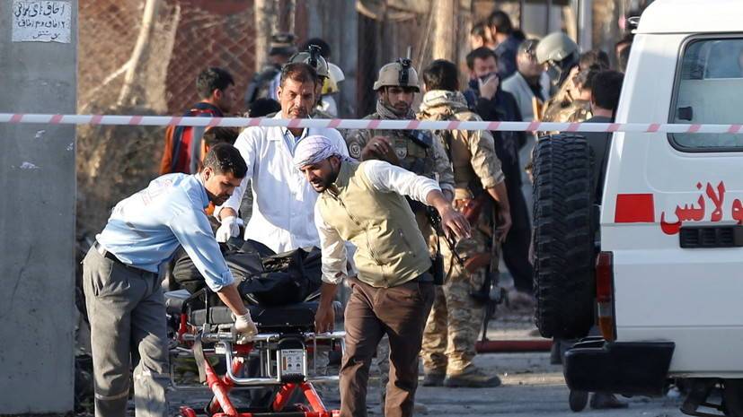 Порядка 100 человек погибли в результате взрыва в афганской мечети