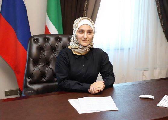 Минкульт Чечни возглавила 22-летняя Айшат Кадырова