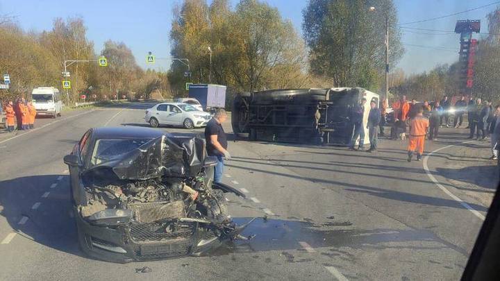 Участники крупной аварии в Орехово-Зуево были трезвы