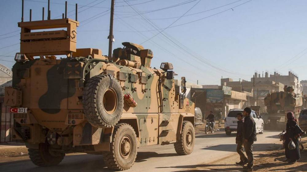 Сирийские боевики подорвали турецкую колонну в провинции Идлиб