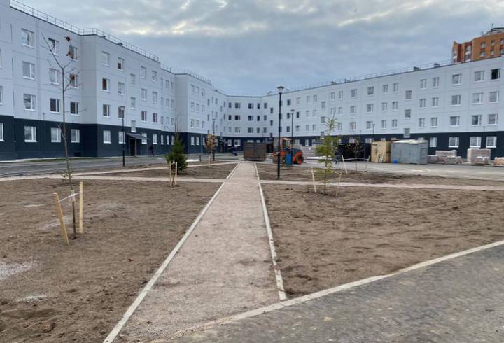 В Ленинградской области достроили четвертый дом для переселения граждан из аварийного жилья