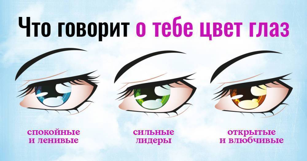Как цвет глаз влияет на твою судьбу