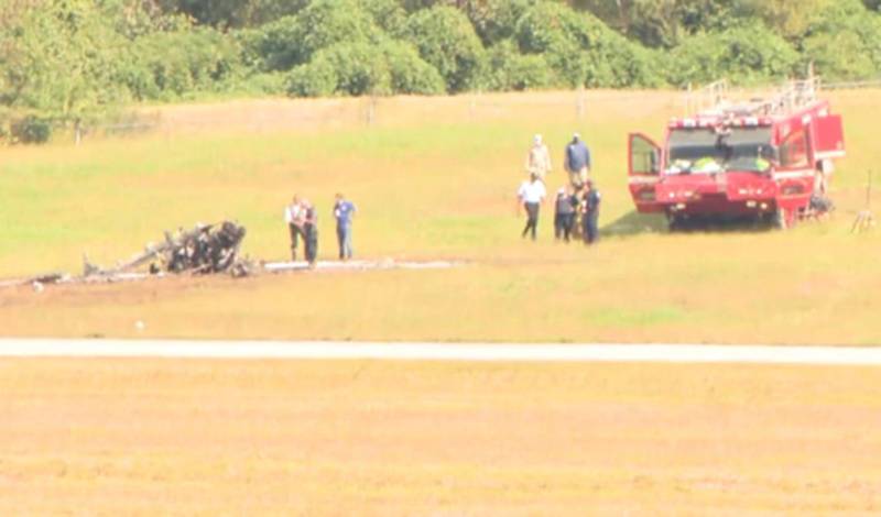 Четыре человека погибли при крушении легкого самолета в США