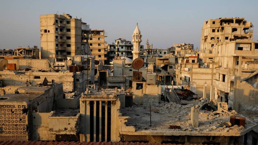 ПВО Сирии отразила ракетную атаку в небе над Хомсом