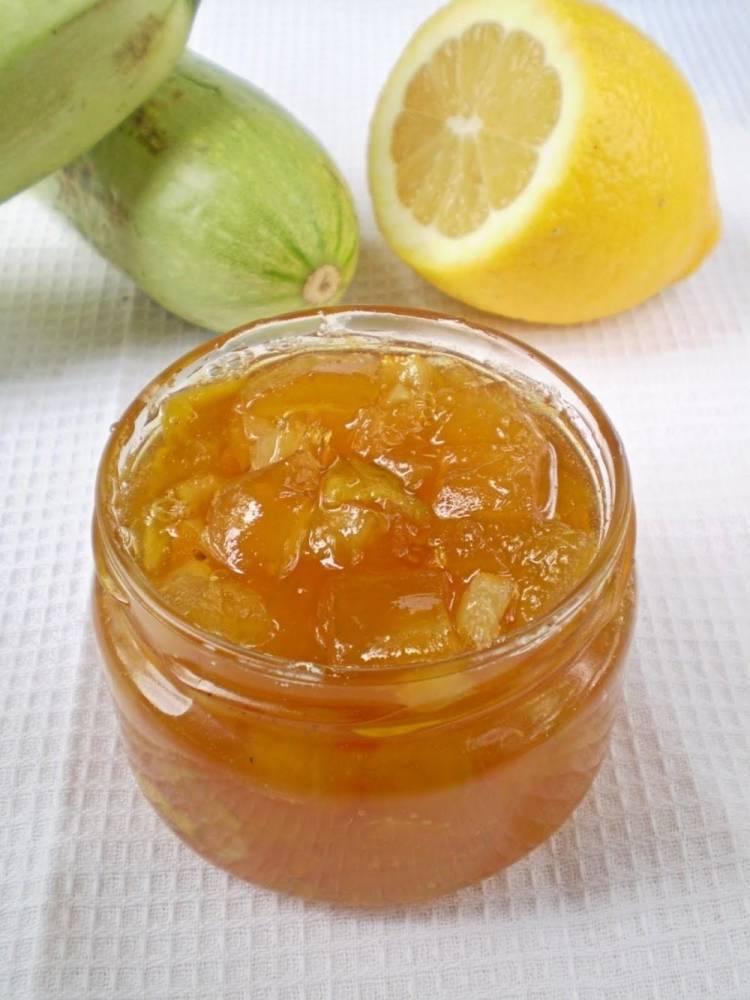 Кабачковое варенье с лимоном на зиму: рецепты приготовления с фото