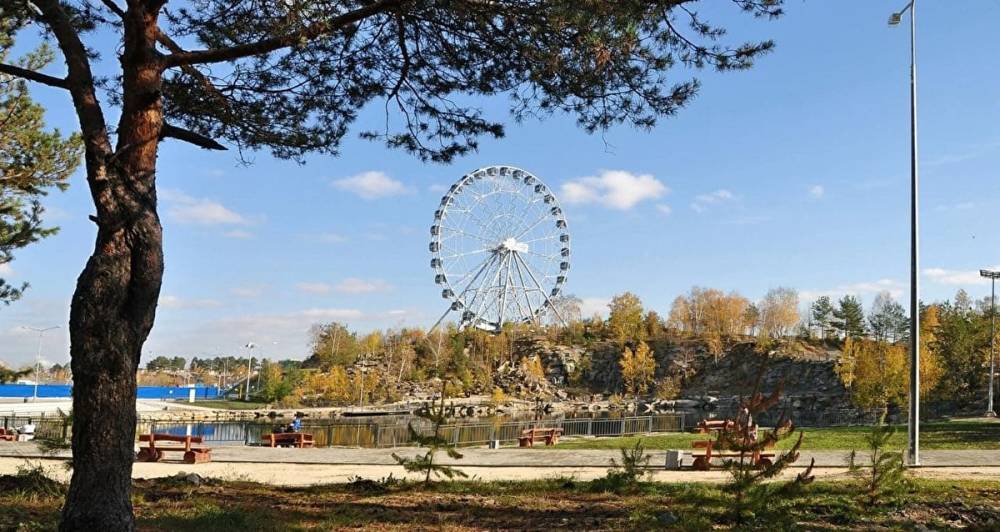 В парк у ТРЦ «Радуга парк» в Екатеринбурге начали пускать посетителей без QR-кодов