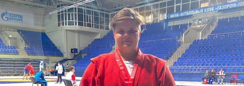 Спортсменка Анастасия Пронина из Чехова стала призером областного чемпионата по самбо