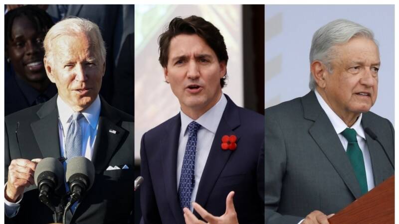 Байден планирует провести трехсторонний саммит с лидерами Канады и Мексики